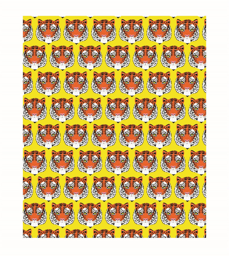 Tiger Face Giftwrap