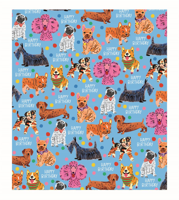 Kitsch Dogs Giftwrap
