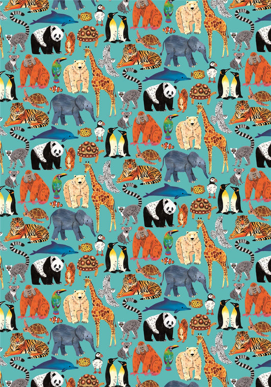 Animal Patterns Giftwrap