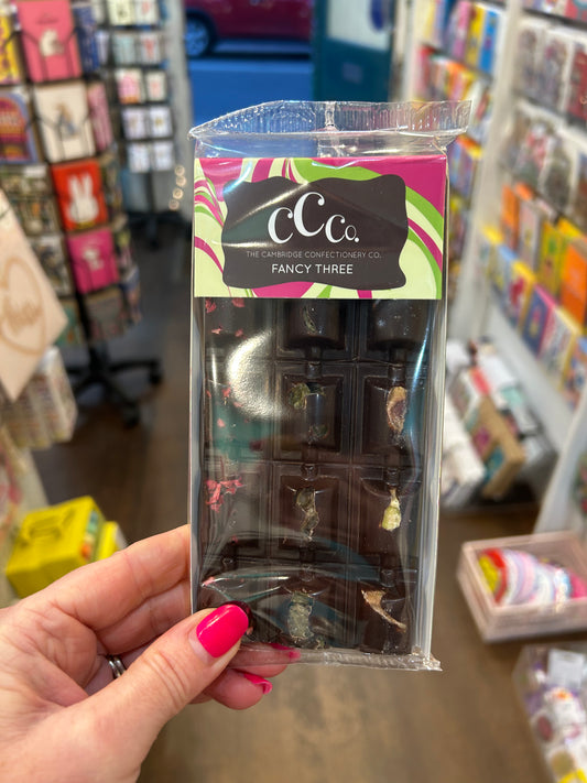 Fancy Three Chocolate Bar